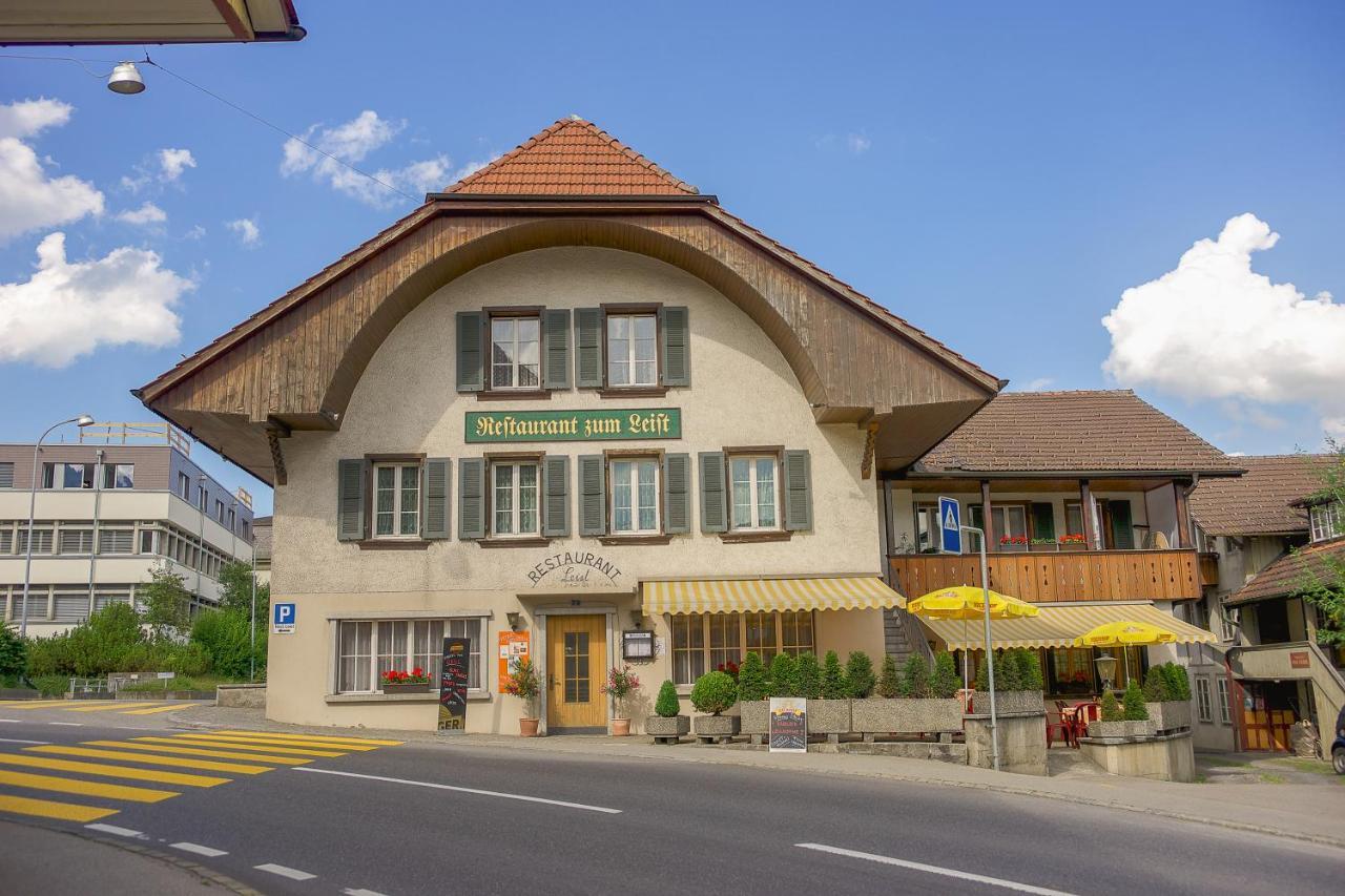 Hotel Landhaus Adler Frutigen Exterior foto